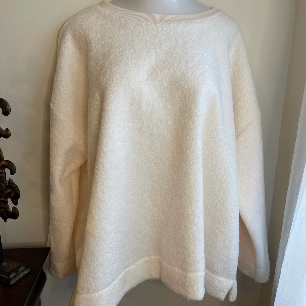 LOFT • Cozy Sherpa Sweatshirt - Picture 5 of 13